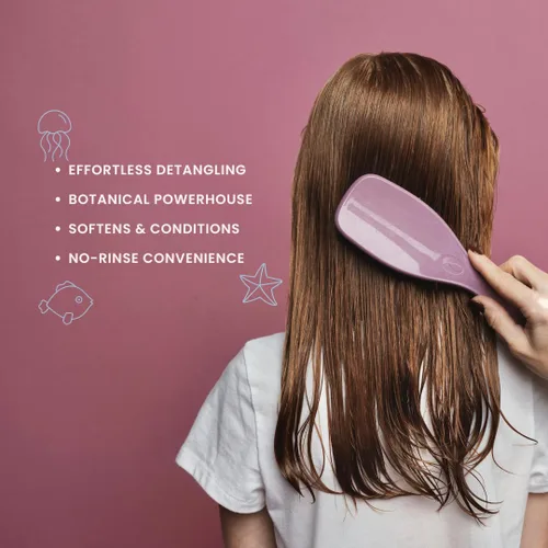 Miniatura 2 de Nemah Acondicionador desenredante para niños, espray desenredante para niños, espray desenredante para el cabello para enredos y encrespamiento