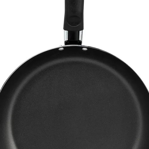 Miniatura 9 de Ekco Juego de sartenes de 3 piezas (7.1, 7.9 y 9.4 pulgadas) para todas las estufas, apto para lavavajillas, sartenes de aluminio ligeras, mango