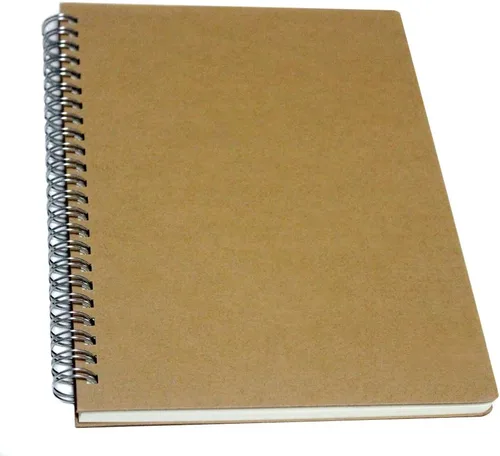 YUREE Cuaderno de espiral/diario en espiral, cuaderno de tapa dura, 140 páginas (70 hojas) con rayas anchas, A5, 8.4 x 5.9 pulgadas