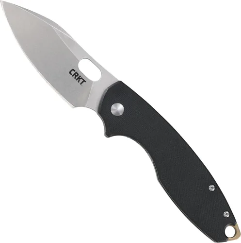 Miniatura 4 de CRKT Pilar Copper EDC Cuchillo de Bolsillo Plegable: Compacto para Uso Diario, Hoja Satinada con Choil para el Dedo, Apertura con Ranura
