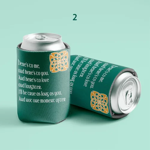 Miniatura 4 de VictoryStore Enfriadores de latas y bebidas, enfriadores de latas del día de San Patricio, enfriadores de latas irlandeses, frases irlandesas, juego