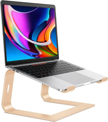 Miniatura 13 de OMOTON - Soporte desmontable de aluminio para laptop en escritorio, compatible con MacBook Air, Pro, Dell, HP, Lenovo y todas las laptops