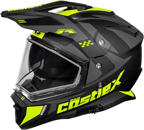 Miniatura 6 de Castle X CX200 Dual Sport Casco de Nieve (Negro Mate - Extra Pequeño)