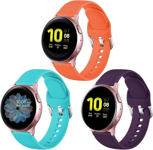 Miniatura 14 de Lerobo - Bandas compatibles con Samsung Galaxy Watch Active/Active 2 de 1.57 y 1.73 pulgadas/Galaxy Watch 1.65 pulgadas. Correa de reloj