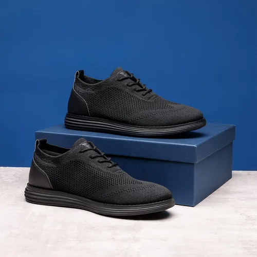Miniatura 8 de Bruno Marc Zapatillas de malla para hombre Oxfords ligeras