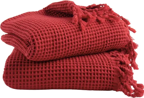 Miniatura 12 de PÜSKÜL - Toallas de playa turcas de lujo de tejido gofre, toallas de 100 % algodón turco natural, suaves, absorbentes, sin arena, de secado rápido