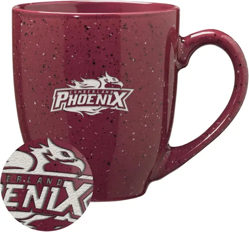 Miniatura 389 de Rico Industries NCAA Virginia Tech Hokies Maroon - Taza de café de cerámica grabada con láser, color del equipo, 16 onzas