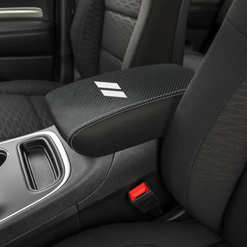 Miniatura 8 de Funda para reposabrazos de automóvil Dodge Durango 2011-2020, fundas de almohadilla de consola central, resistente a los arañazos, protector