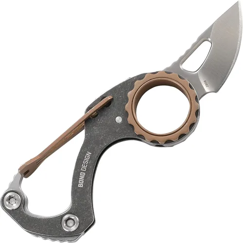 Miniatura 2 de CRKT Compano EDC Cuchillo de bolsillo: Compano para llevar todos los días, junta deslizante, hoja de satén lavado a la piedra negra, mango de acero