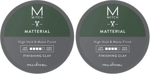 Miniatura 9 de MITCH by Paul Mitchell - Arcilla de acabado matterial para hombres, alta sujeción, acabado ultra mate, para todo tipo de cabello, 3 onzas