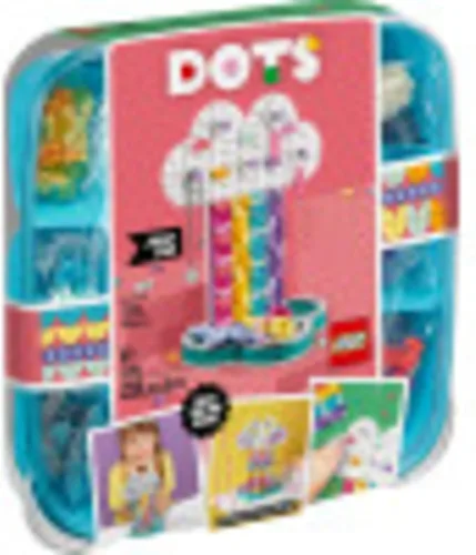 Miniatura 4 de LEGO DOTS 41905 - Soporte de joyería arcoíris para manualidades, un juguete divertido para niños a los que les gusta crear artes y manualidades