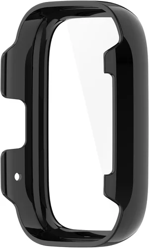 Miniatura 4 de Funda de cobertura completa con protector de pantalla compatible con Redmi Watch 3/3 Lite/3 Active, Disscool PC y Real Glass Reemplazar la funda