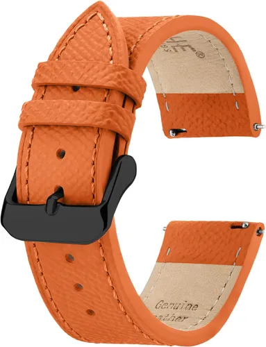 Miniatura 29 de Ritche Correa de reloj de cuero de liberación rápida para hombres y mujeres, correa de reloj de 0.79 pulgadas, 0.78 pulgadas, 0.86 pulgadas