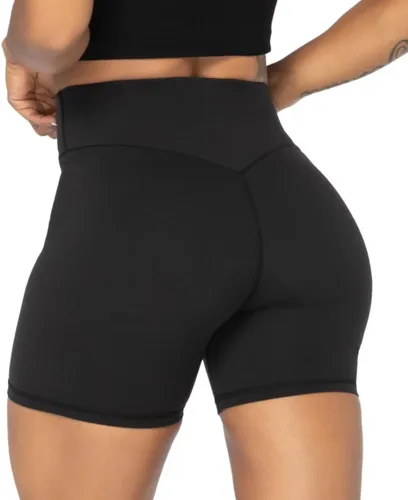 Miniatura 2 de Sunzel - Shorts de tiro alto para ciclista, sin costuras frontales, para mujer, a prueba de sentadillas, para yoga, entrenamiento, gimnasio, ciclismo
