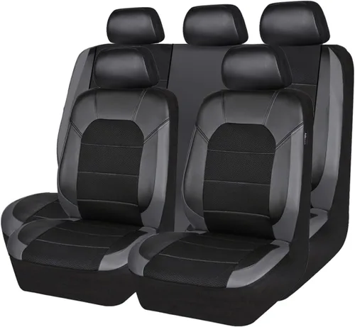 Miniatura 12 de Car Pass - Fundas universales de cuero para asiento de automóvil deportivas que se adaptan a la mayoría de automóviles, SUV, camiones y camionetas