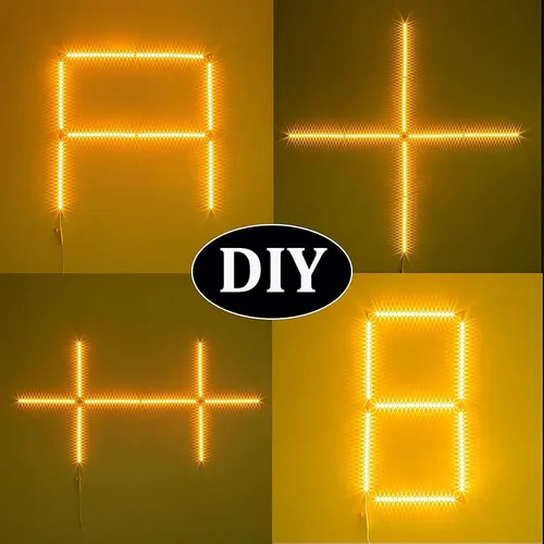 Miniatura 6 de WOBANE Kit de iluminación para debajo del gabinete, 8 barras de luz LED de 12 pulgadas, luces debajo de la encimera para cocina, armario, Blanco