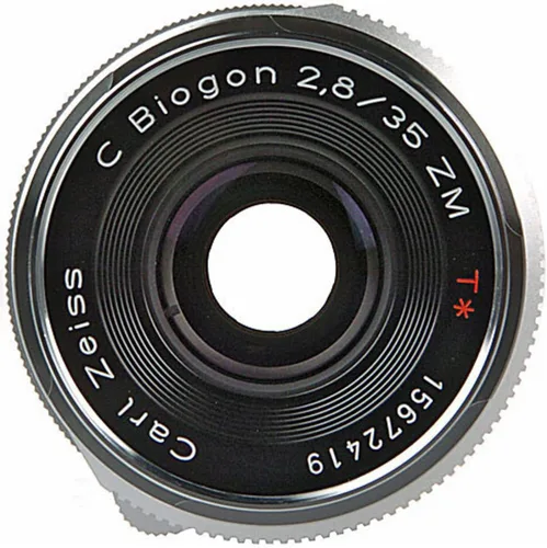 Miniatura 7 de ZEISS Ikon C Biogon T* ZM 2.8/35 - Lente de cámara gran angular para cámaras Leica M-Mount Telémetro, color plateado