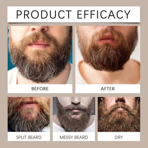 Miniatura 5 de Cosmetics Para Barba, Bálsamo Estimulante de Barba, Bálsamo Estimulante de Barba Ultra Potente, Crema Para Barba, Hidrata y Fortalece la Barba, 3.5