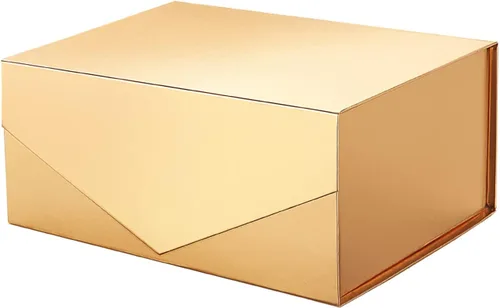 Miniatura 26 de PACKHOME Caja de regalo de 9 x 6.5 x 3.8 pulgadas, caja plegable rectangular con tapa magnética para embalaje de regalo (rosa mate, textura de grano)