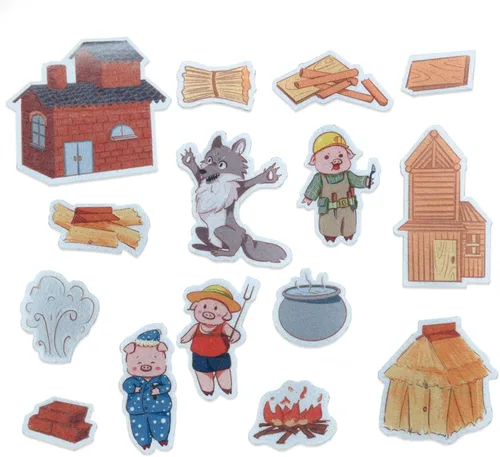 Miniatura 10 de CHEFAN Historias de tablero de franela de fieltro para niños pequeños, 5 pequeñas ranas moteadas, juego de números, reconocer animales, habilidad