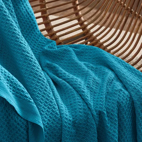 Miniatura 23 de Bedsure Gentlesoft - Manta de 100% algodón tamaño Twin XL para dormitorio universitario - Transpirable y suave, manta Twin de tejido waffle para 01