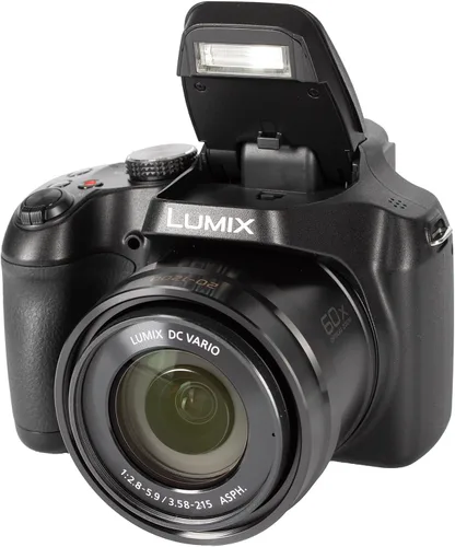 Miniatura 7 de Panasonic Lumix FZ85D / FZ80D Cámara digital 18.1MP Sensor MOS 60x Zoom óptico 0.787-47.244 in Equivalente 4K30 Video Power O.I.S. Paquete