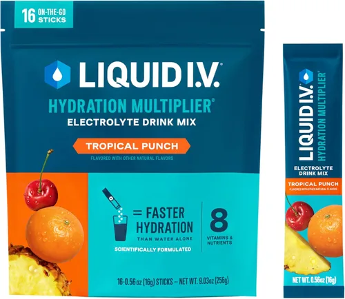 Miniatura 14 de Liquid I.V.® Hydration Multiplier - Popsicle Firecracker Mezcla en polvo de electrolitos para bebida 1 paquete (16 porciones)