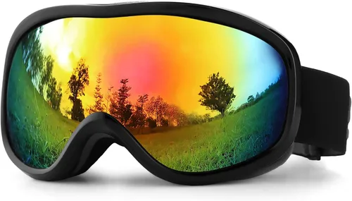 Miniatura 20 de SPOSUNE Gafas de Esquí Sobre Gafas con Lente Doble, Gafas de Nieve Anti-empañamiento Anti-UV para Hombres Mujeres Jóvenes Esquí Moto de Nieve Marco