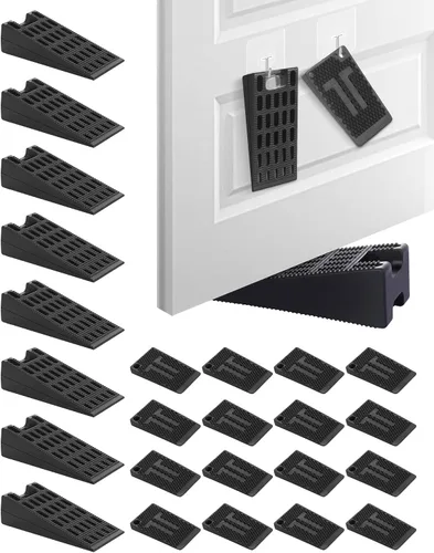 Niveladores de muebles – Cuñas de nivelación de goma apilables para puerta para mesa tambaleante, silla, fijación de gabinete, uso en interiores y