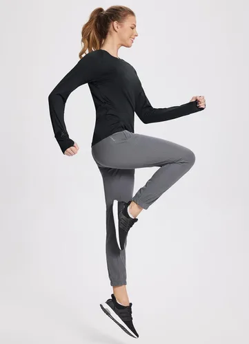 Miniatura 6 de BALEAF Women's Long Sleeve Running Shirts Workout Tops Athletic Active Quick Dry Soft Lightweight