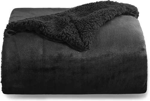 Miniatura 35 de Bedsure GentleSoft - Manta de forro polar Sherpa para sofá, manta de Navidad gruesa y cálida para invierno, manta de felpa suave y esponjosa como