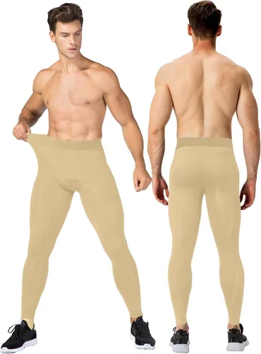 Miniatura 6 de SPVISE Pantalones de compresión para hombre, leggings para deportes, gimnasio, mallas atléticas frescas y secas, capa base para correr, fútbol