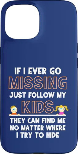Miniatura 6 de If I Ever Go Missing Follow My Kids Funny Parenting Case for iPhone 17