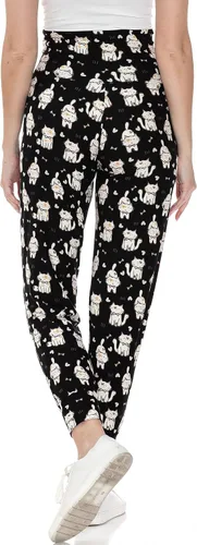 Miniatura 16 de Leggings Depot Pantalones de maternidad para mujer, sobre el vientre, pantalones deportivos casuales para descansar