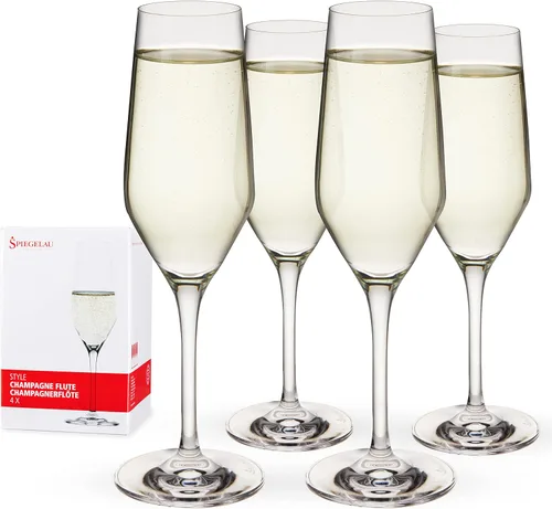 Miniatura 10 de Spiegelau Copas de vino Borgoña de estilo, conjunto de 4, cristal de plomo sin plomo, tallo clásico, lavavajillas, caja fuerte, conjunto de regalo