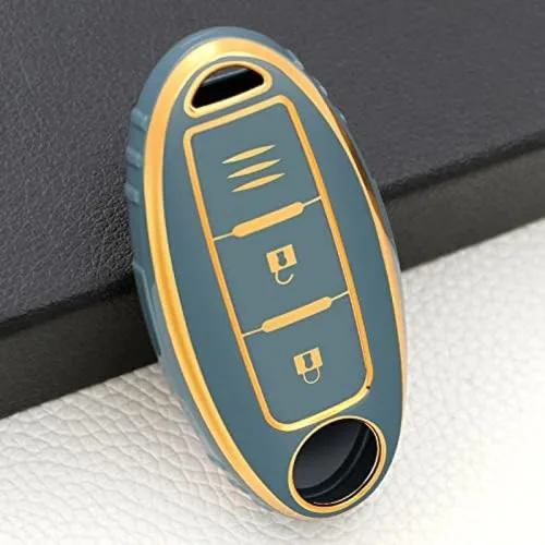 Miniatura 7 de TPU Car Remote Key Case Cover Shell, for Nissan Qashqai J10J11 X-Trail T31T32 Kicks Tiida Pathfinder Murano Note Juke for Infiniti B-green Only Case