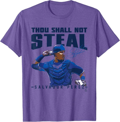 Miniatura 10 de Salvador Perez Thou Shall Not Steal - Camiseta, gris, S