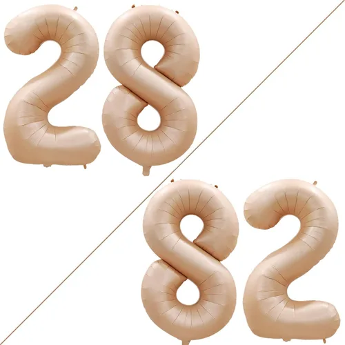 Miniatura 315 de Goer, conjunto de globos de papel aluminio para decoraciones de cumpleaños, globos de las letras de feliz cumpleaños y de números Oro