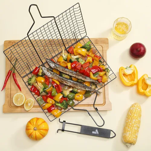 Miniatura 6 de UNCO Cesta de acero inoxidable para pescado y verduras Plateado