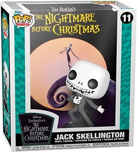 Miniatura 10 de Funko POP Disney Muñeco de vinilo de Jack Skellington Negro