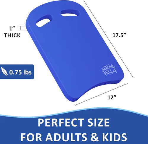 Miniatura 3 de VIAHART Aquapella - Tabla de natación - Talla única - Una gran ayuda de entrenamiento para niños y adultos Azul marino