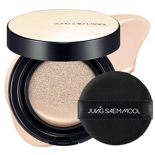 Miniatura 75 de JUNG SAEM MOOL [SPF] Cojín Esencial Skin Nuder (19 Pink Light) Recambio Incluido (0.98 Fl Oz) SPF50 Espectro Amplio Acabado Natural