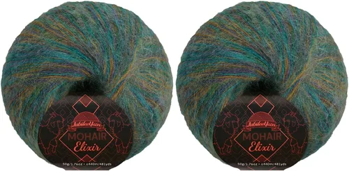 Miniatura 60 de JubileeYarn Mohair Elixir Yarn - 50g/Skein Baby Wool Blend - Cosmopolitan - 1 Skein
