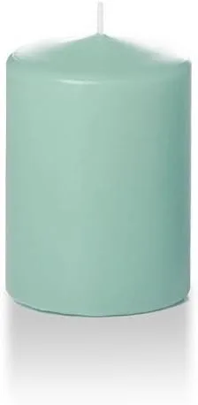 Miniatura 40 de yummi Velas de Pilar Redondas de 3" x 8" Salvia - 3 por Paquete