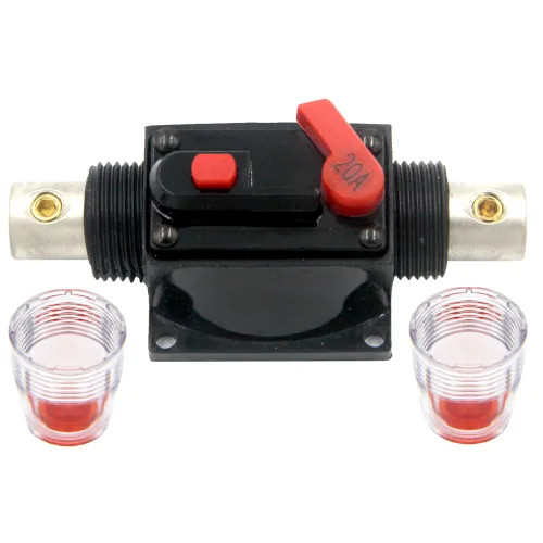 Miniatura 3 de ZOOKOTO 20 A 30 A 40 A 50 A 60 A 80 A 100 A 150 A 200 A 250 A 300 A interruptor de circuito con soporte de fusibles de reinicio manual para auto