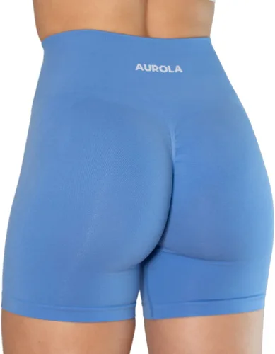 AUROLA Intensify - Pantalones cortos de entrenamiento para mujer, sin costuras, para gimnasio, yoga, correr, deporte, ejercicio activo, fitness