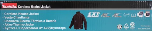 Miniatura 24 de Makita DCJ205ZM LXT Chaleco calefaccionado de 18 voltios, solo (negro, M), mediano