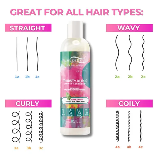 Miniatura 3 de Kurlee Belle Acondicionador sin enjuague Thirsty Kurls 8oz