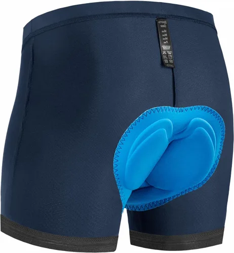 Miniatura 8 de Przewalski Pantalones cortos de ciclismo para hombre, 23D, acolchados, para bicicleta, MTB Liner