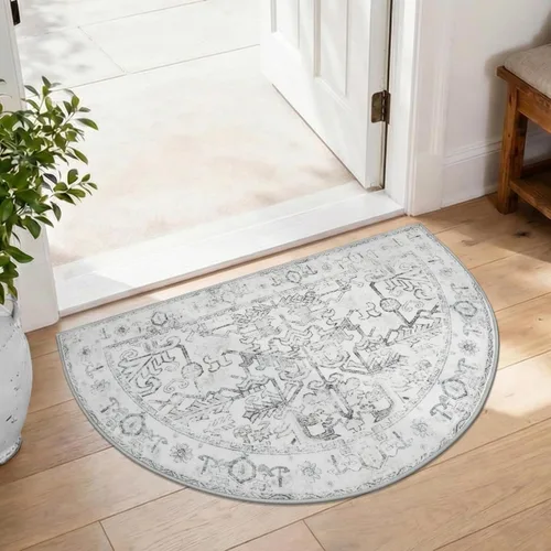 Miniatura 55 de jinchan Lima - Alfombra de pasillo lavable de 2 x 6 pies, antideslizante, de pelo corto, suave, ultrafina, alfombra envejecida para casa de campo